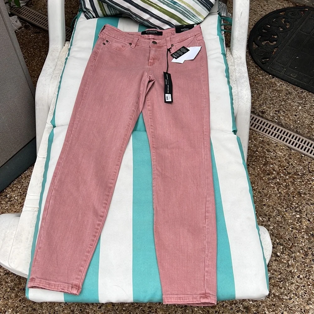 NWT Liverpool Abby Skinny Ankle in Mauve Blush Size 4/27 - Picture 13 of 13